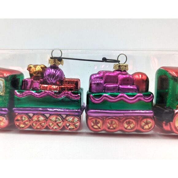 Train Set Christmas‎ Ornament Shatterproof - Picture 8 of 10